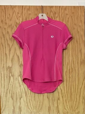 Pearl Izumi Women's Bright Pink Short Sleeve Cycling Jersey